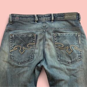 Vintage Women’s Blue Washed Jeans